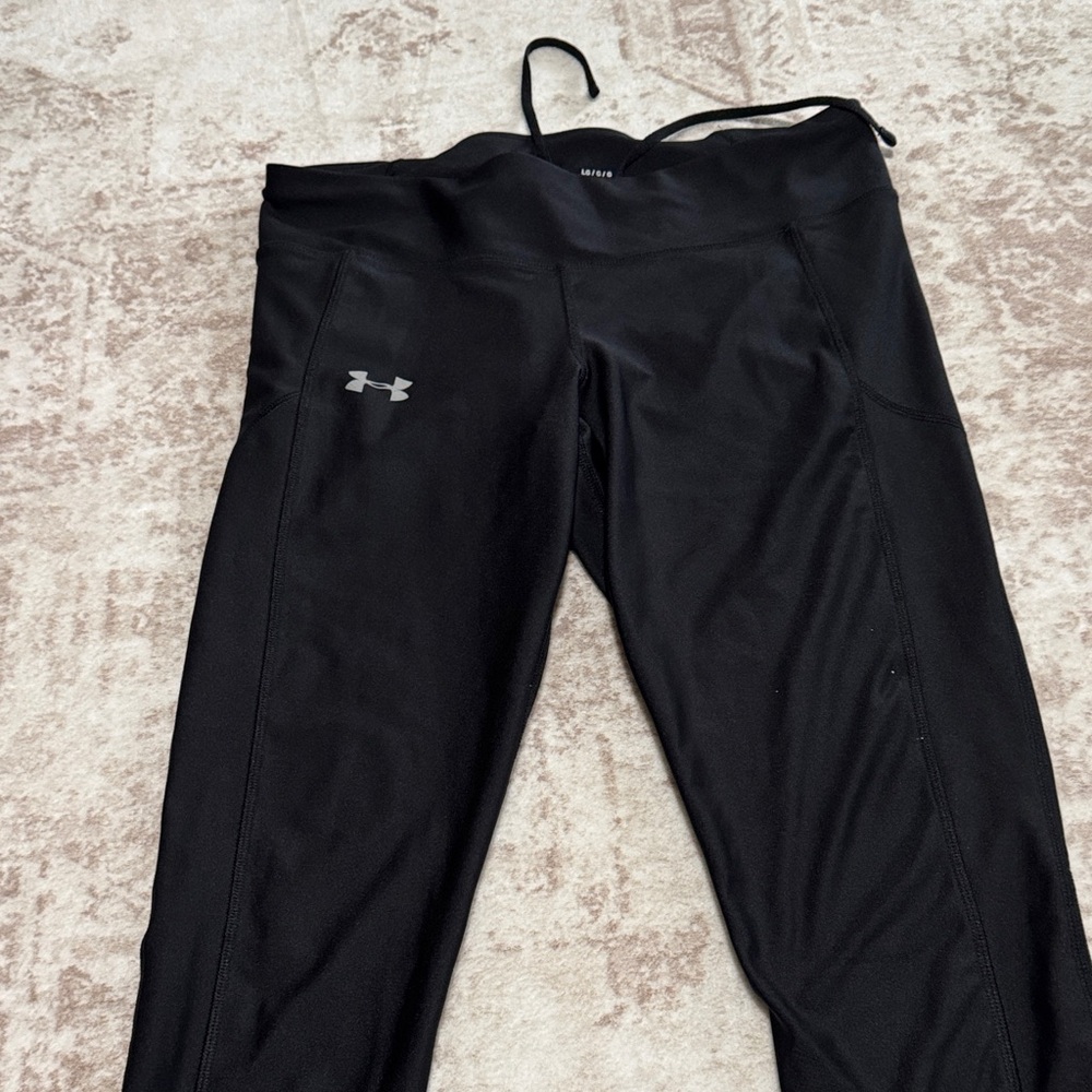 Under Armour Jet Black Performance Leggings